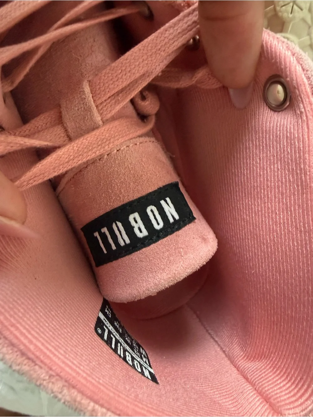 Nobull Pink Perforated Casual Sneakers